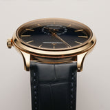 39mm Master Ultra Thin Moon 18k RG Blue Dial