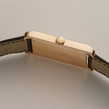 30mm 18k Rose Gold Golden Dial Dress Watch
