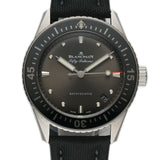 38mm Bathyscaphe Steel Ceramic Bezel Meteor Grey Dial
