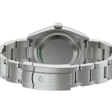 36mm No-Date Stainless Steel Turquoise Blue Index Dial