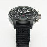 45mm Top Gun Chronograph Ceramic Black Dial