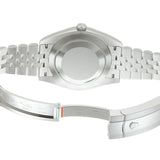 41mm Steel Blue Index Dial Fluted Bezel Jubilee