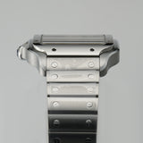 40mm Large Steel Dual Time Anthracite Grey Dial