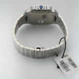 40mm Large Steel Black Dial