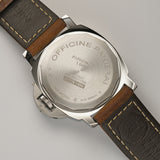 44mm 8 Giorni Steel Black Dial Full Set 2022