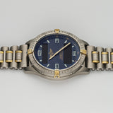 40mm Vintage Aerospace Titanium and 18k YG Blue Dial