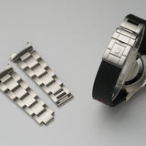 40mm Swiss Only Black Dial A Serial With RubberB 1999