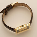 26mm Vintage Dress Watch 18k Yellow Gold Hobnail Dial
