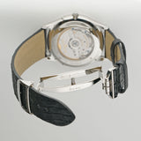 39mm Master Ultra Thin Moon Steel Silver Dial 2016