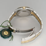 36mm Steel and 18k YG  Champagne Diamond Dial & Bezel Oyster