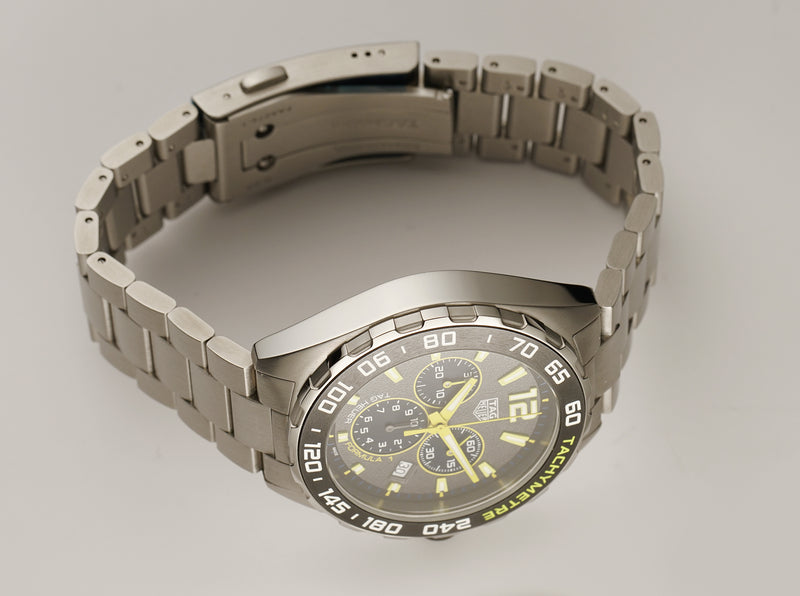 43mm Chronograph Grey Dial Steel