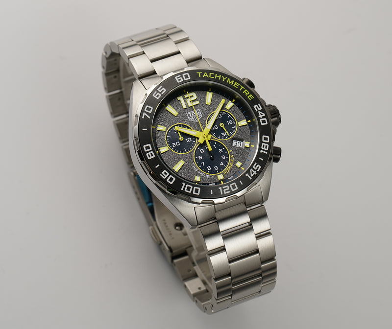 43mm Chronograph Grey Dial Steel