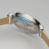 40mm Steel Diamond Bezel White Dial Auto