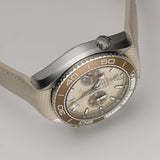 46mm Planet Ocean 600M Chrono Steel Beige Dial