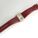 26mm Ladies Tank Divan 18k YG Diamonds