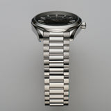 38mm Aqua Terra 150M Steel Black Lacquered Dial