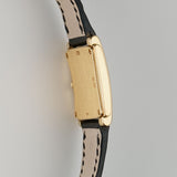 22mm Ladies 18k Yellow Gold White Dial