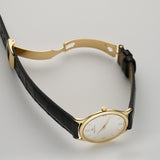 34mm Vintage Ultra Slim 18k YG Dress Watch 1990's