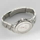40mm Steel Platinum Dial and Bezel Full Set 2004