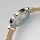 40mm Steel Diamond Bezel White Dial Auto