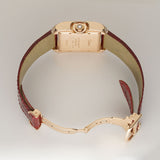 30mm Tank Anglaise 18k RG Diamond Bezel Auto