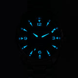 38mm Railmaster 150M Steel Grey Dial
