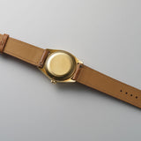 36mm Vintage 18k YG Silver Pie Pan Dial Circa 1968