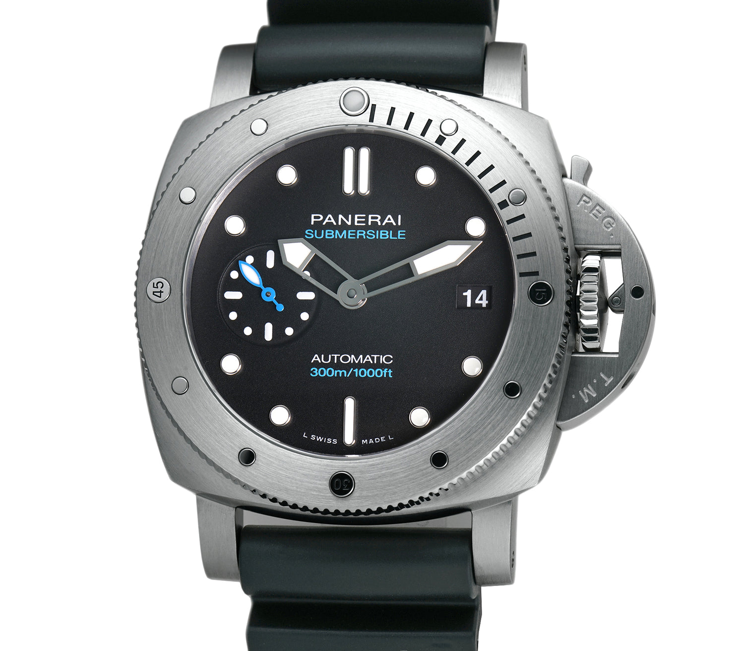 Panerai Submersible 42mm Steel Black Dial PAM02973 Element iN