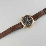 38mm Pilot Travel Time 18k RG Chocolate Brown Dial