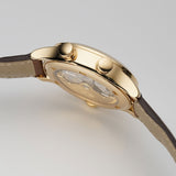 38mm Pilot Travel Time 18k RG Chocolate Brown Dial