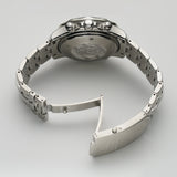 42mm Steel Chronograph Blue Dial