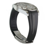 42mm White Polar Dial With Black RubberB