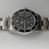 40mm Vintage Steel Black Dial X Serial Circa 1991