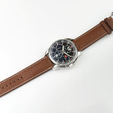 44mm GT XL Chronograph Steel Black Dial