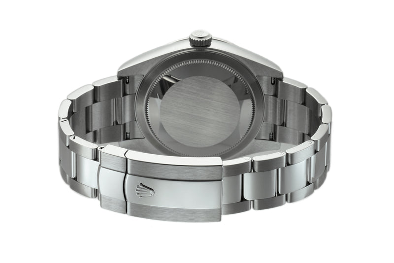 42mm Steel Black Dial Oyster Bracelet