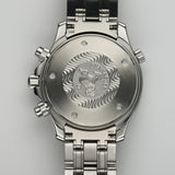 42mm Steel Chronograph Blue Dial