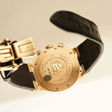 43mm Chronograph 18k Rose Gold Grey Dial Factory Serviced in 2021