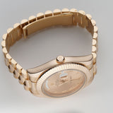 41mm 18k RG President Rose Roman Dial Full Set 2015