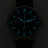 42mm Chronograph Panorama Date Steel Auto