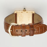 22mm Ladies Tank Louis 18k YG 2020