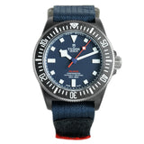 FXD 42mm Black Carbon Blue Dial Alinghi Red Bull Racing