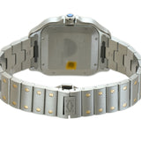 40mm Large Model Steel and Yellow Gold Silver Dial Automatic