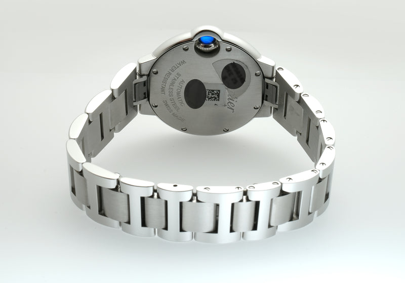 33mm Stainless Steel Blue Silvered Dial Automatic on Bracelet