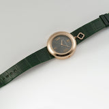 38mm 18k RG Diamond Bezel Grey Dial