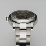 31mm Steel Dark Grey Index Dial Oyster