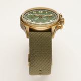 42mm Chrono Bronze Khaki Green Dial Limited Edition