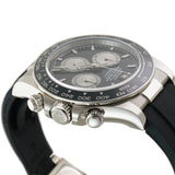 40mm 18k White Gold Ceramic Bezel Black Dial Oysterflex Caliber 4131