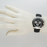40mm 18k White Gold Ceramic Bezel Black Dial Oysterflex Caliber 4131