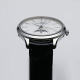 36mm Master Ultra Thin Moon Steel Silver Dial