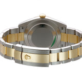 41mm Steel & Yellow Gold Wimbledon Slate Roman Dial Oyster Bracelet